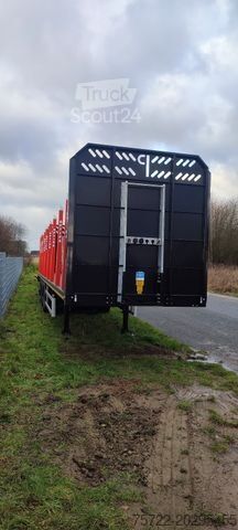 Houtstam-oplegger PAVIC 3-Achs Plattform-Auflieger Typ 144 SONDERPREIS!!