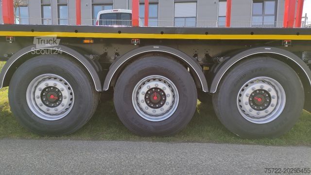 Houtstam-oplegger PAVIC 3-Achs Plattform-Auflieger Typ 144 SONDERPREIS!!