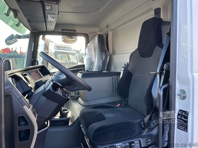 Camion ribaltabile trilaterale MAN TGM 18.320 4x4 BB  KRANKIPPER  FASSI F195A.2.24