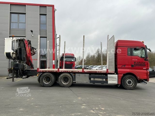 Lesnický nákladní automobil MAN TGX 26 580 6x4 BL Epsilon M12Z83 Kabinen-Kran