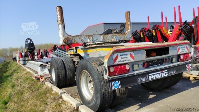 Přívěs na klády  GLOGGER SHE 2,6/20 NACHLÄUFER FÜR LANGMATERIAL