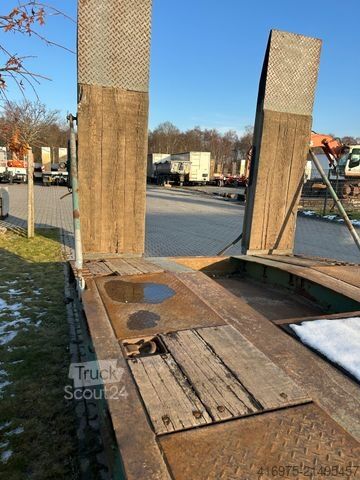 Low loader trailer OBERMAIER 3-Achs Tieflader OD3-TUE300ZGS