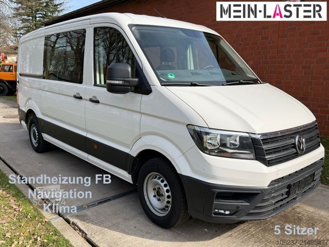 Furgone VOLKSWAGEN Crafter Plus 5 Sitzer AHK NAVI Standhzg Klima