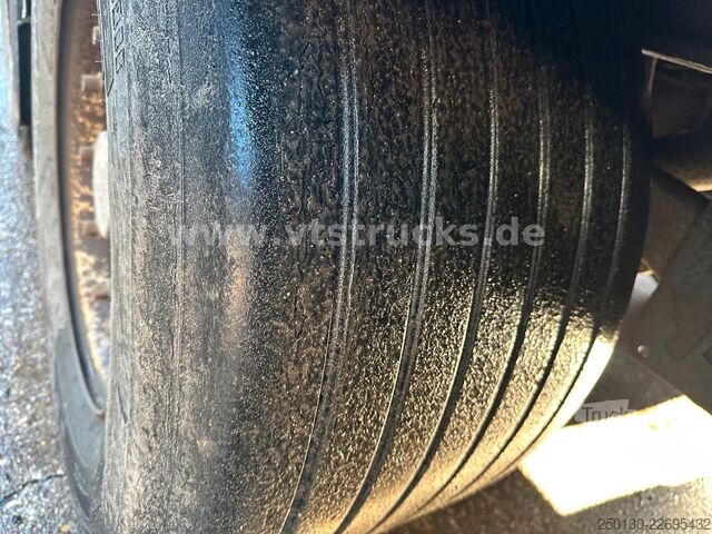 Semi-remorque bâchée KRONE SD  Pritsche + Plane Edscha-Verdeck Mega