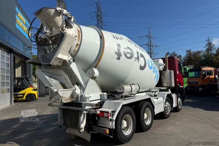 Tovornjak prekucnik RENAULT C460 8x4 SWS Kipper/ Mischer 9m3
