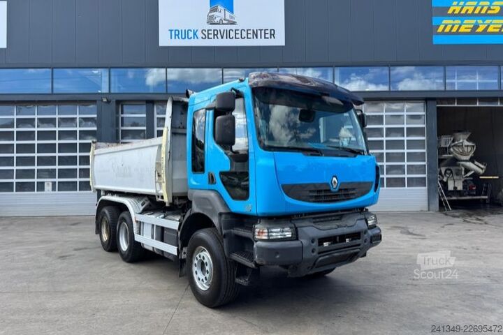 Tovornjak prekucnik RENAULT Kerax 450 6x4 Bordmatik