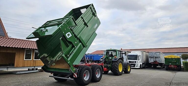 Tipper trailer Kröger MUK303 Interne Nr. 40304