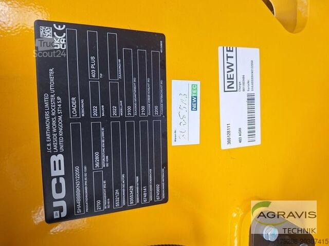 Φορτωτής αυλής JCB 403 AGRI