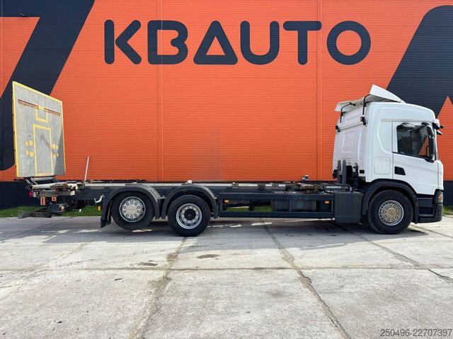 Konteyner taşımacılığı Scania P 500 6x2*4 9 TON FRONT AXLE / RETARDER