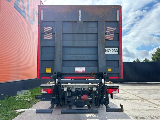 Konteyner taşımacılığı Scania P 500 6x2*4 9 TON FRONT AXLE / RETARDER