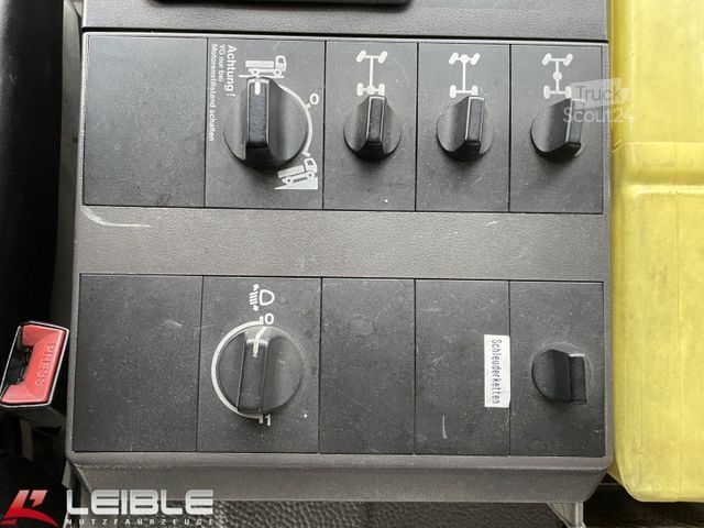 Vacuum tank truck MERCEDES-BENZ 1224 4x4*TLF16/25*Doka*Ziegler Pumpe*Feuerwehr*