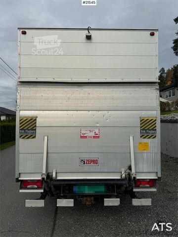 Koffer Iveco Daily 35S16 4x2 box truck w/ lift and two sets of