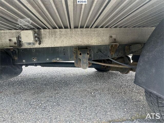 Koffer Iveco Daily 35S16 4x2 box truck w/ lift and two sets of