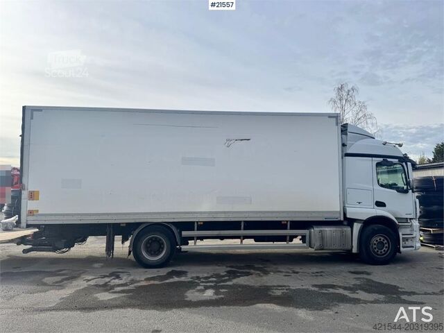 Koffer Mercedes-Benz Actros 1832 4x2 Box truck w/ full side opening and