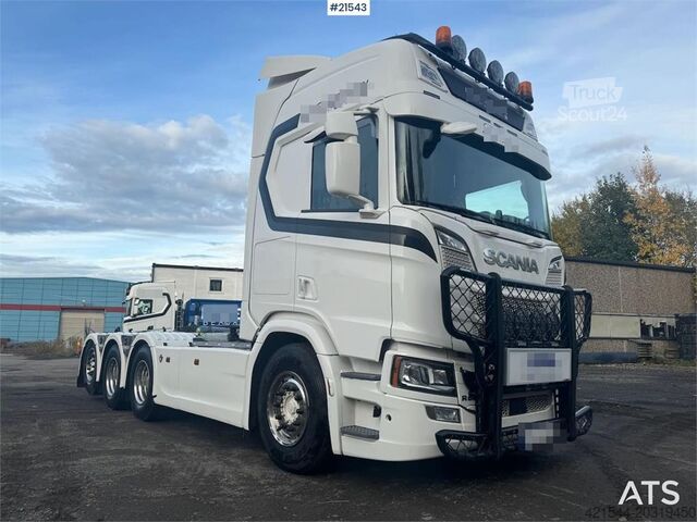 Āķa rokas sistēma Scania R660 8x4 Hooklift WATCH VIDEO