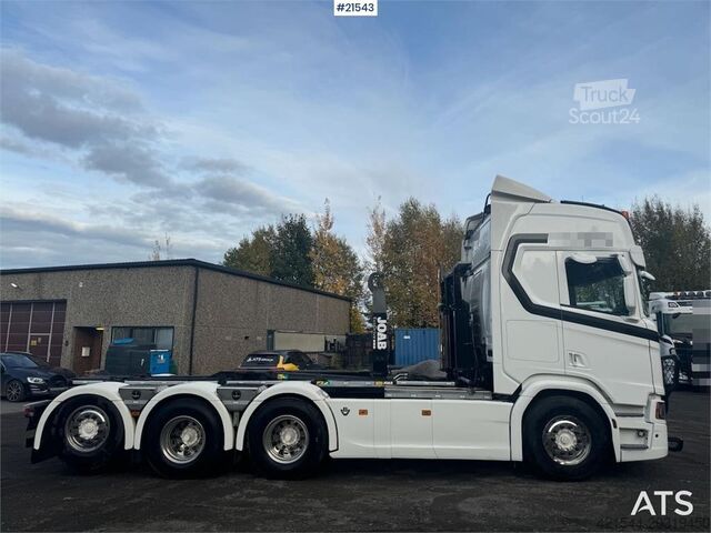 Kanca kol sistemi Scania R660 8x4 Hooklift WATCH VIDEO