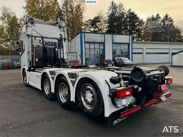 Kanca kol sistemi Scania R660 8x4 Hooklift WATCH VIDEO
