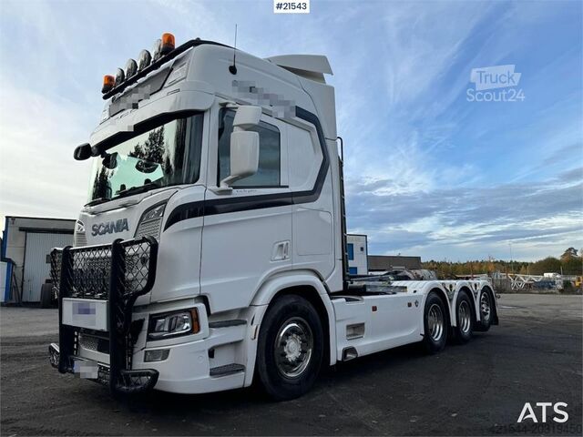 Kanca kol sistemi Scania R660 8x4 Hooklift WATCH VIDEO