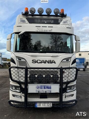 Kanca kol sistemi Scania R660 8x4 Hooklift WATCH VIDEO