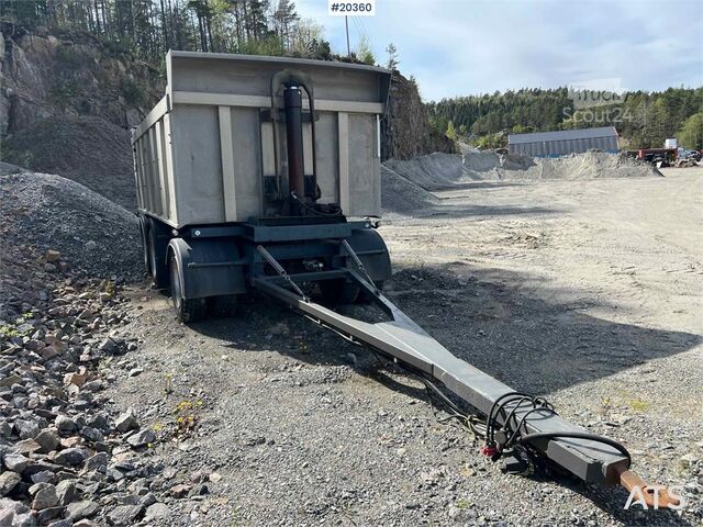 Самосвал Maur car body 3 axle tow trailer