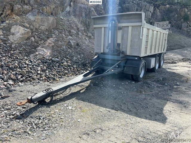 Самосвал Maur car body 3 axle tow trailer