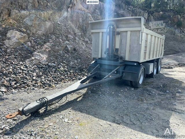 Самосвал Maur car body 3 axle tow trailer