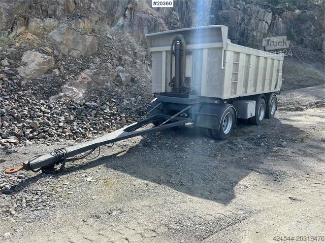 Самосвал Maur car body 3 axle tow trailer