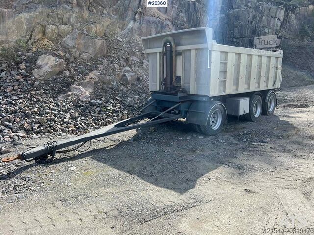 Самосвал Maur car body 3 axle tow trailer