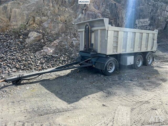 Самосвал Maur car body 3 axle tow trailer