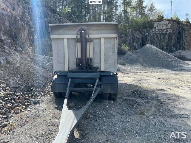 Самосвал Maur car body 3 axle tow trailer