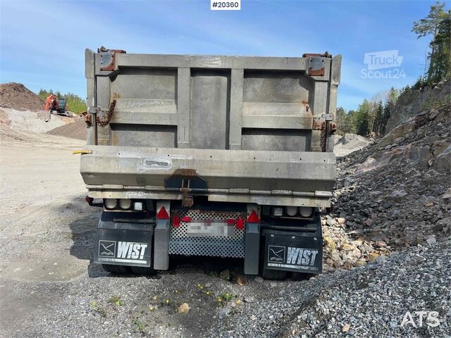 Самосвал Maur car body 3 axle tow trailer