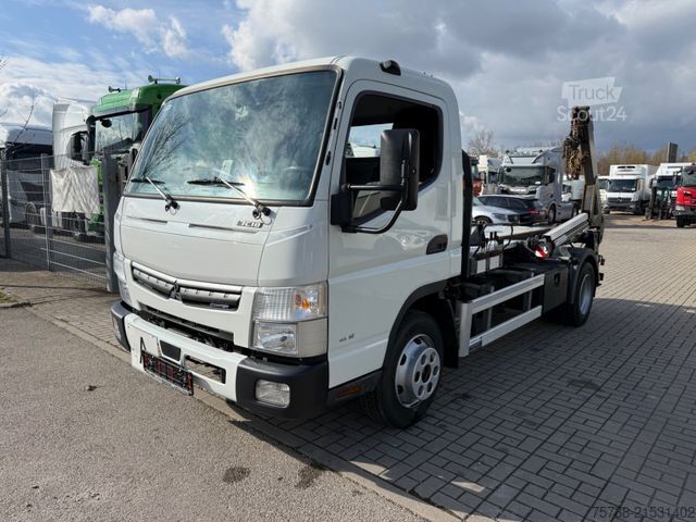Fourgon benne basculante FUSO Canter 7C18 Absetzkipper VERBREITERBAR/Klima
