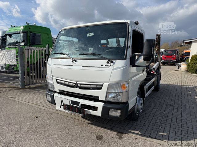 Fourgon benne basculante FUSO Canter 7C18 Absetzkipper VERBREITERBAR/Klima