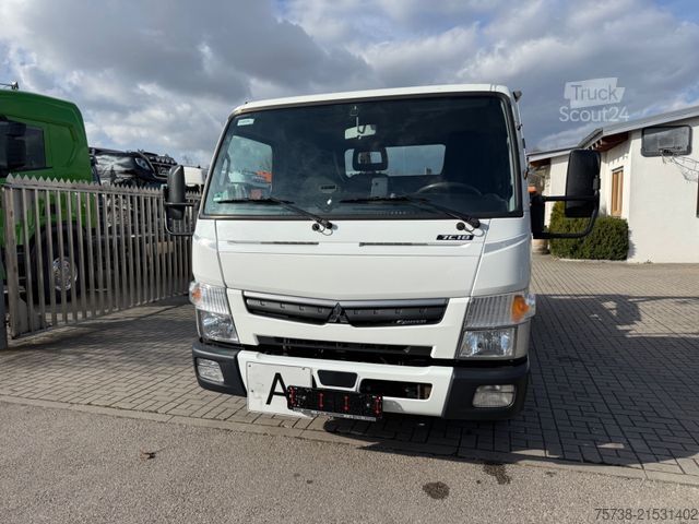 Fourgon benne basculante FUSO Canter 7C18 Absetzkipper VERBREITERBAR/Klima