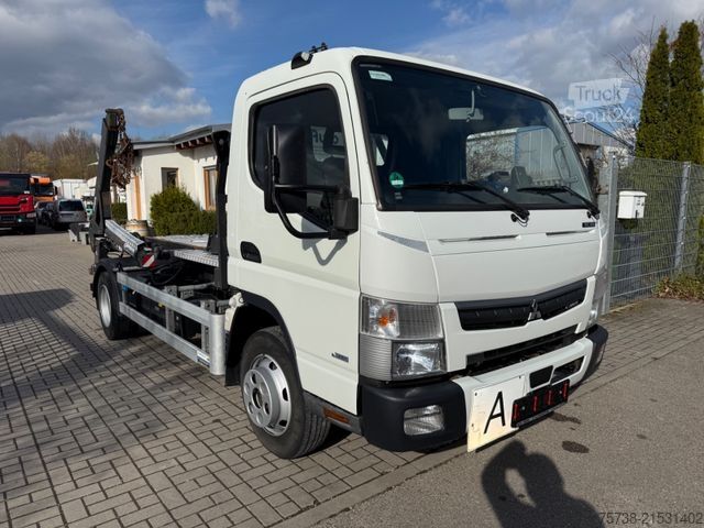 Fourgon benne basculante FUSO Canter 7C18 Absetzkipper VERBREITERBAR/Klima