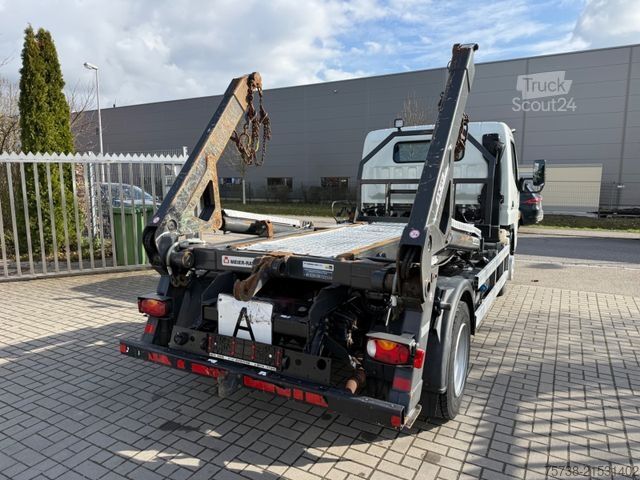 Fourgon benne basculante FUSO Canter 7C18 Absetzkipper VERBREITERBAR/Klima