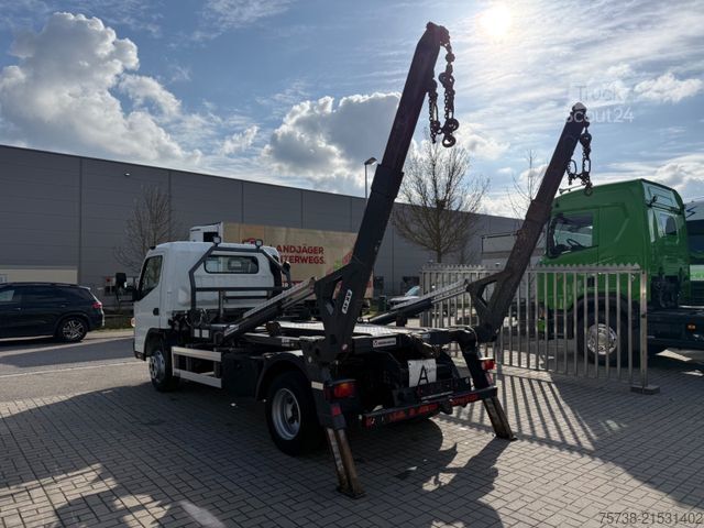 Fourgon benne basculante FUSO Canter 7C18 Absetzkipper VERBREITERBAR/Klima