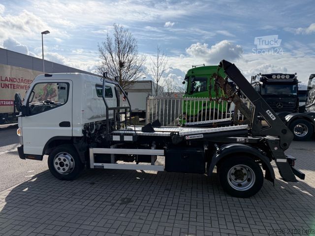 Fourgon benne basculante FUSO Canter 7C18 Absetzkipper VERBREITERBAR/Klima