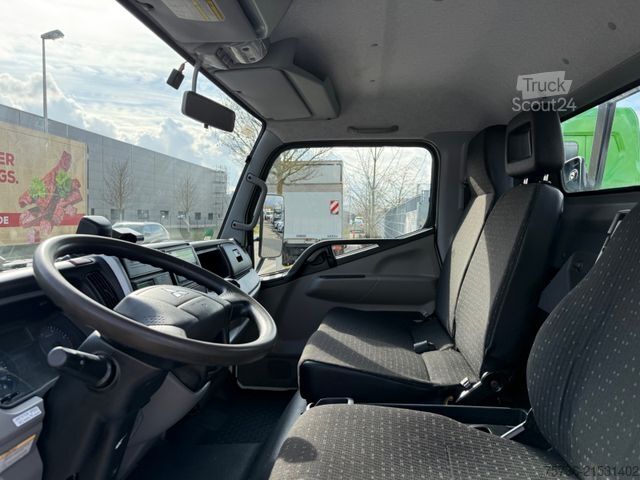 Fourgon benne basculante FUSO Canter 7C18 Absetzkipper VERBREITERBAR/Klima