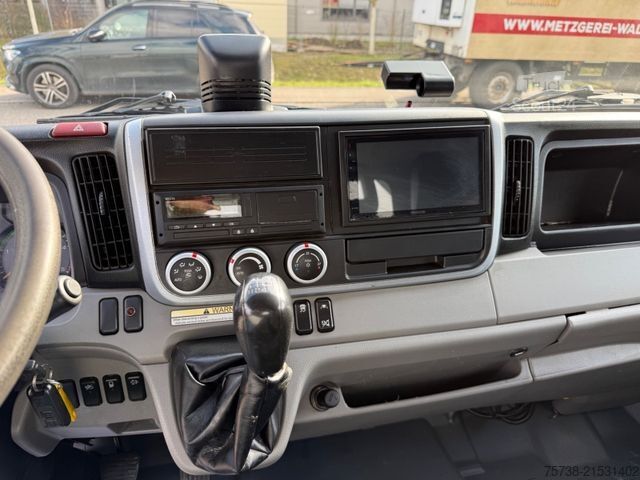 Fourgon benne basculante FUSO Canter 7C18 Absetzkipper VERBREITERBAR/Klima