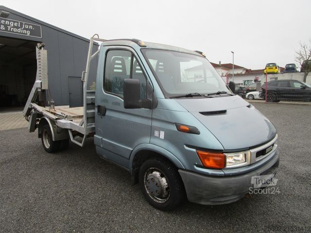 Transporter mit Kipper IVECO Daily 35C13  *Teleskop Absetzkipper+AHK+3-Sitze*