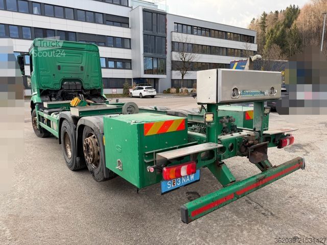 Değiştirilebilir kasalı kamyon MERCEDES-BENZ 2541 6X2 LKW FAHRGESTELL NUR OHNE SILO AUFBAU