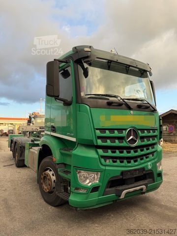 Değiştirilebilir kasalı kamyon MERCEDES-BENZ 2541 6X2 LKW FAHRGESTELL NUR OHNE SILO AUFBAU