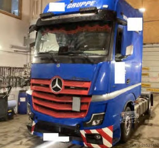 Standard tractor unit MERCEDES-BENZ Actros 1851 4x2 Unfallschaden/damaged
