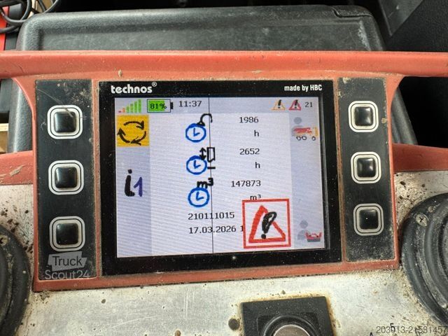 Автобетононасос MERCEDES-BENZ AROCS 2640 Betonpumpe PUTZMEISTER BSF38-5.16HLS