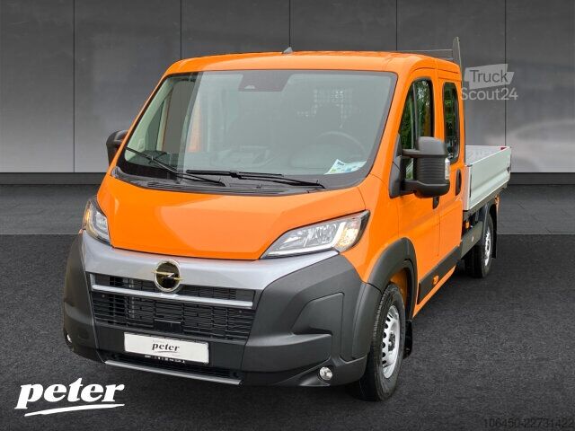 Transporter mit Doppelkabine Opel Movano Pritschenwagen Doppelkabine 3,5t verstärkt