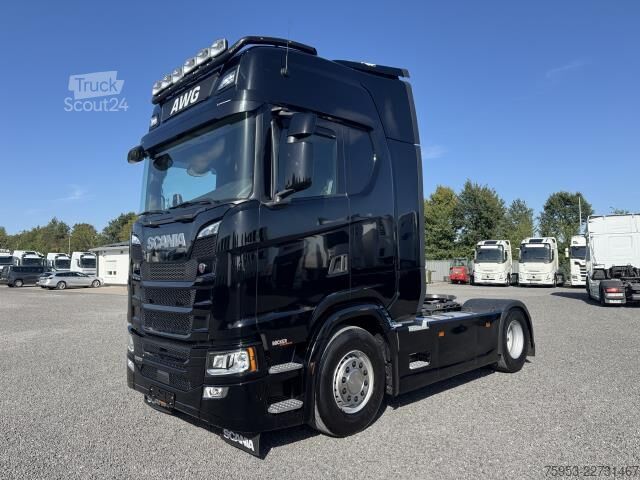 Standardni vlačilec Scania S 500 Super 4x2 NA Standklima LED Retarder
