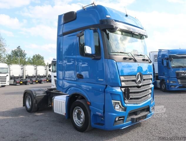 Стандартний тягач Mercedes-Benz 1851 LS Actros Gigaspace Retarder Standklima PTO
