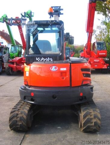 Minigrävare Kubota U55-4 3x Löffel (48 50 56 57 60)