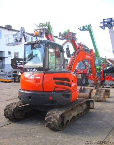 Minigrävare Kubota U55-4 3x Löffel (48 50 56 57 60)